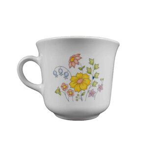 Corelle by Corning White Multi Floral Corning MX USA Baking No Microwave Cup
